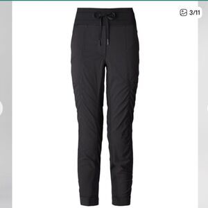 Lululemon Street To Studio Pant II Black Jogger Pants